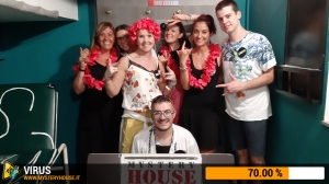 escape room mystery house torino Virus 404