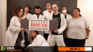 escape room mystery house torino Virus 404