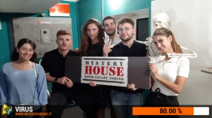 escape room mystery house torino Virus 404