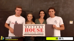 escape room mystery house torino Virus 404