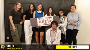 escape room mystery house torino Virus 404