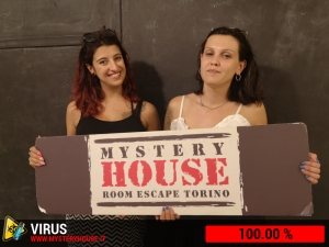 escape room mystery house torino Virus 404