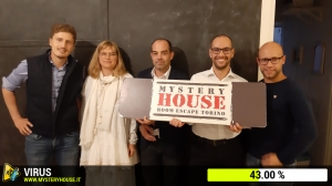 escape room mystery house torino Virus 404
