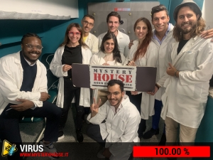 escape room mystery house torino Virus 404