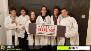 escape room mystery house torino Virus 404