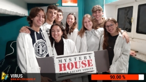 escape room mystery house torino Virus 404