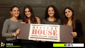 escape room mystery house torino Virus 404