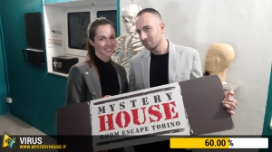 escape room mystery house torino Virus 404