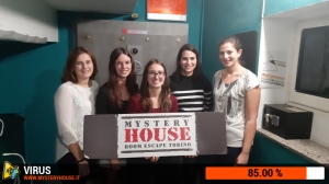 escape room mystery house torino Virus 404
