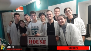 escape room mystery house torino Virus 404