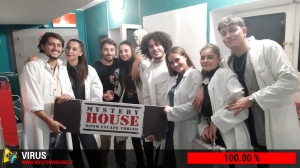 escape room mystery house torino Virus 404