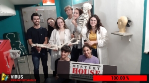 escape room mystery house torino Virus 404