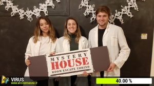escape room mystery house torino Virus 404