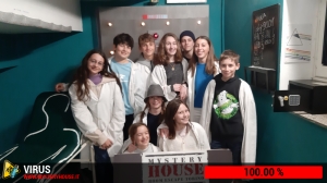 escape room mystery house torino Virus 404