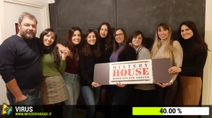 escape room mystery house torino Virus 404