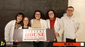 escape room mystery house torino Virus 404