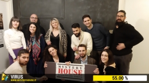 escape room mystery house torino Virus 404