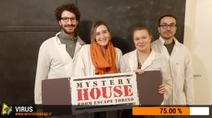 escape room mystery house torino Virus 404