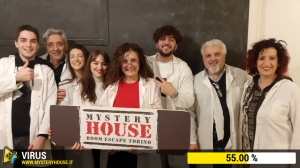escape room mystery house torino Virus 404