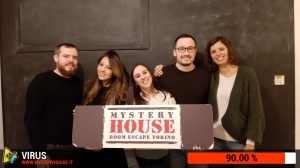 escape room mystery house torino Virus 404