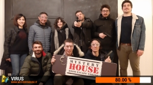 escape room mystery house torino Virus 404