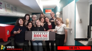 escape room mystery house torino Virus 404