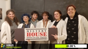escape room mystery house torino Virus 404