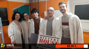 escape room mystery house torino Virus 404
