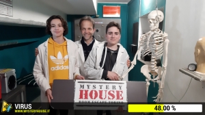 escape room mystery house torino Virus 404