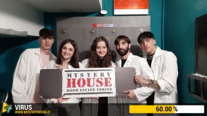 escape room mystery house torino Virus 404