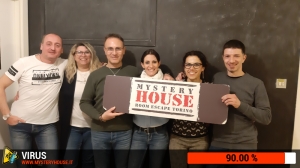 escape room mystery house torino Virus 404