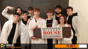 escape room mystery house torino Virus 404
