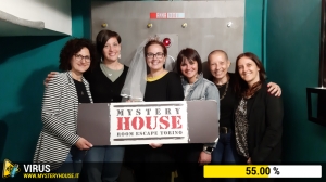 escape room mystery house torino Virus 404
