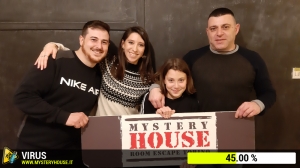 escape room mystery house torino Virus 404