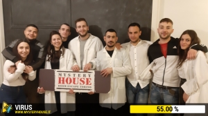 escape room mystery house torino Virus 404