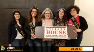escape room mystery house torino Virus 404
