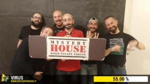 escape room mystery house torino Virus 404