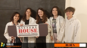 escape room mystery house torino Virus 404