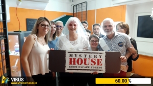 escape room mystery house torino Virus 404