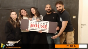 escape room mystery house torino Virus 404