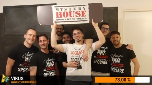 escape room mystery house torino Virus 404