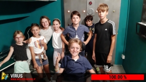 escape room mystery house torino Virus 404