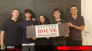 escape room mystery house torino Virus 404