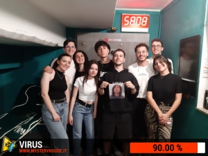 escape room mystery house torino Virus 404