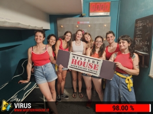 escape room mystery house torino Virus 404