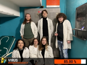 escape room mystery house torino Virus 404