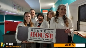 escape room mystery house torino Virus 404