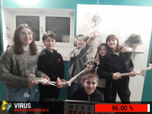 escape room mystery house torino Virus 404