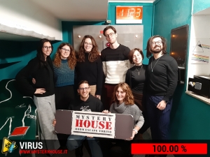 escape room mystery house torino Virus 404