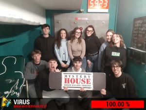escape room mystery house torino Virus 404